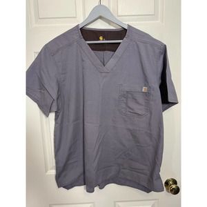 Carhartt Ripstop Utility Scrub Top Light Gray Men's Size XL